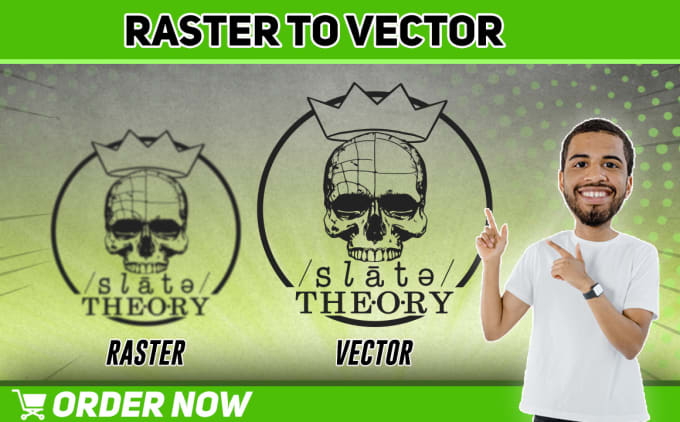 Gig Preview - Vector trace or convert image to vector file format