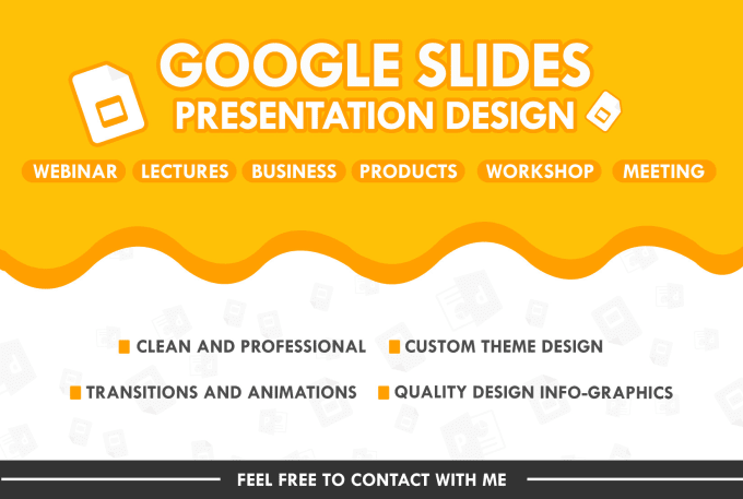 Bestseller - design professional google slides presentation