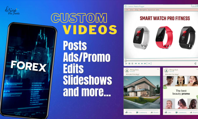 Gig Preview - Create video ads, promo, posts, edits, slideshow