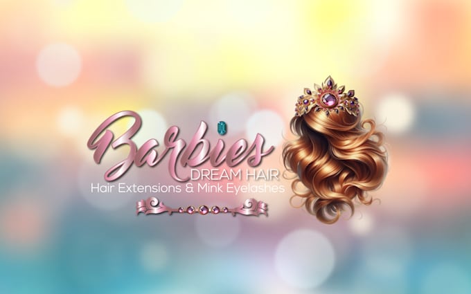 Gig Preview - Design an elegant hair logo