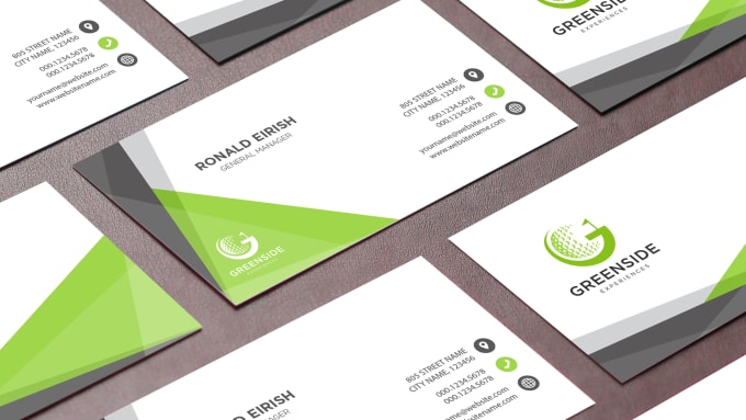 Gig Preview - Design modern, clean and minimalist business card design in 24hrs