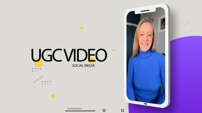 Gig Preview - Create a british ugc video for social media