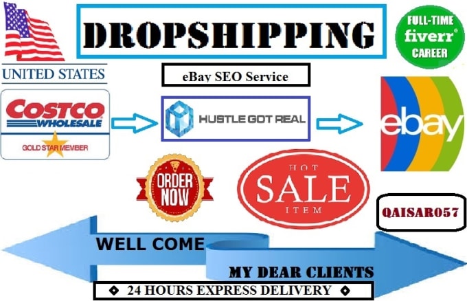 Gig Preview - Do costco to ebay dropshipping via dsm tool