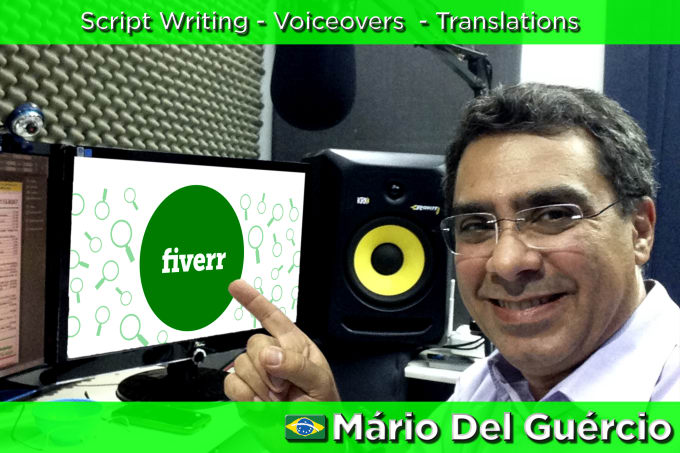 Gig Preview - Write scripts in brazilian portuguese