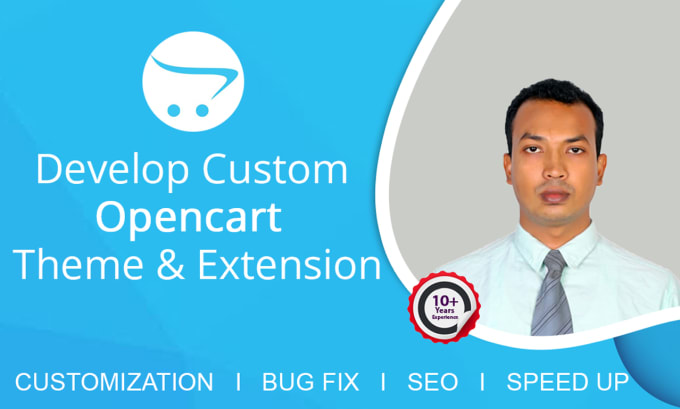 Gig Preview - Develop, customize opencart theme, module, fix bug