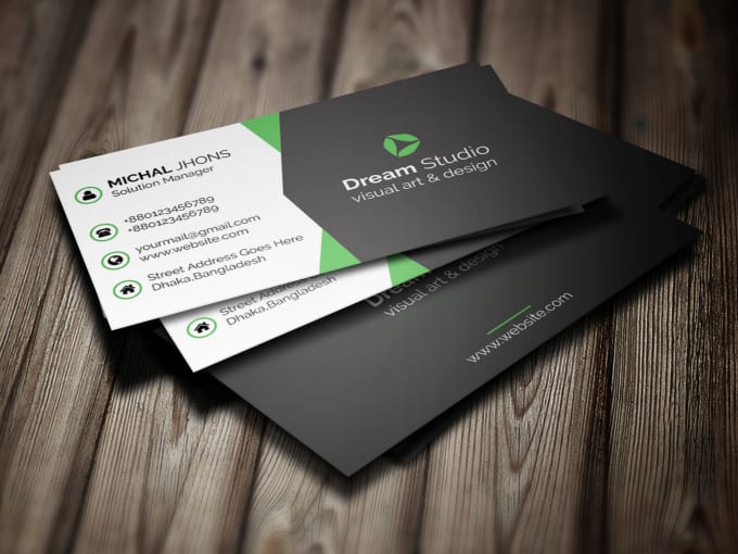 Gig Preview - Design minimalist and professional business card