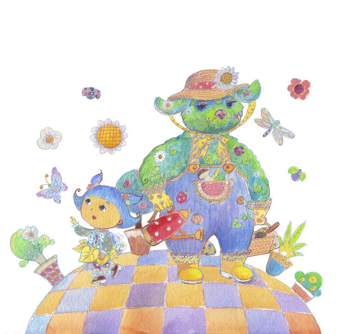 Bestseller - create a wonderful hand drawn childrens book illustrations