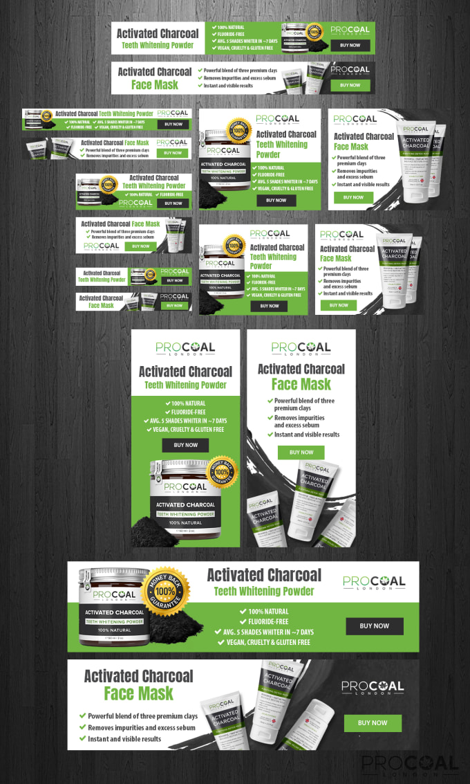 Gig Preview - Design great web banner set