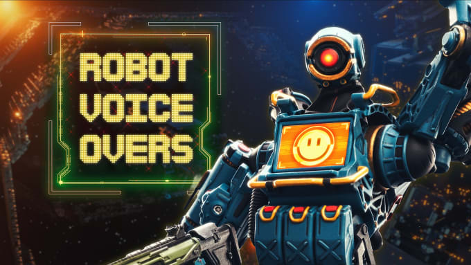 Gig Preview - Voice your robot character for your sci fi themed projects