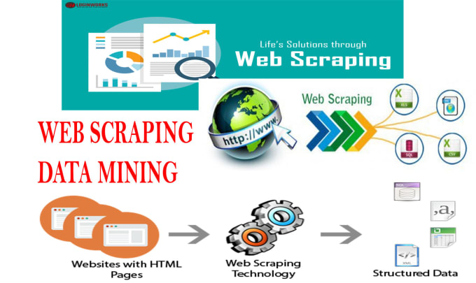 Gig Preview - Do web scraping, data mining and data cleansing