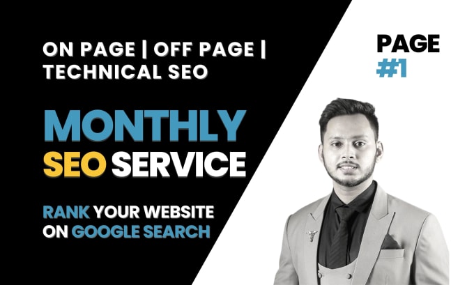 Gig Preview - Do monthly local SEO services help rank your website on google