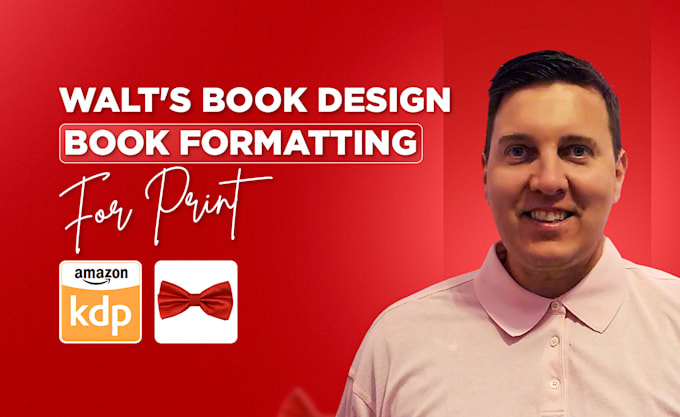 Gig Preview - Format your book for print layout for amazon KDP with style