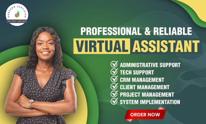 Gig Preview - Be your long term reliable virtual assistant