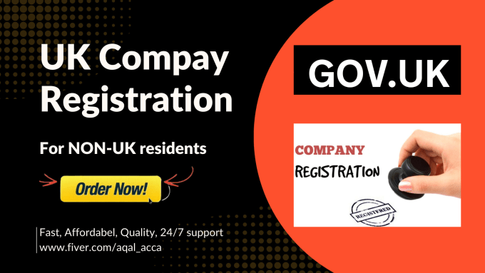 Bestseller - do UK company registration with office address