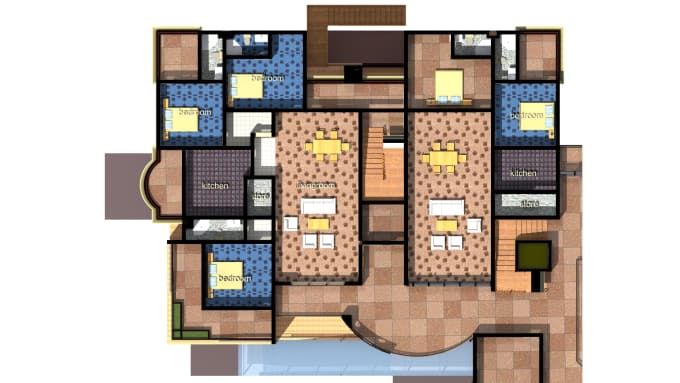 Gig Preview - Create interior ,exterior , 3d floor plan etc