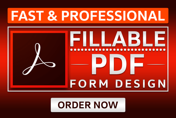 Gig Preview - Create a fillable PDF form