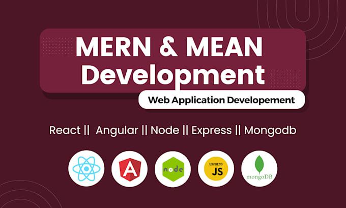 Gig Preview - Be full stack developer for web application using mern, mean