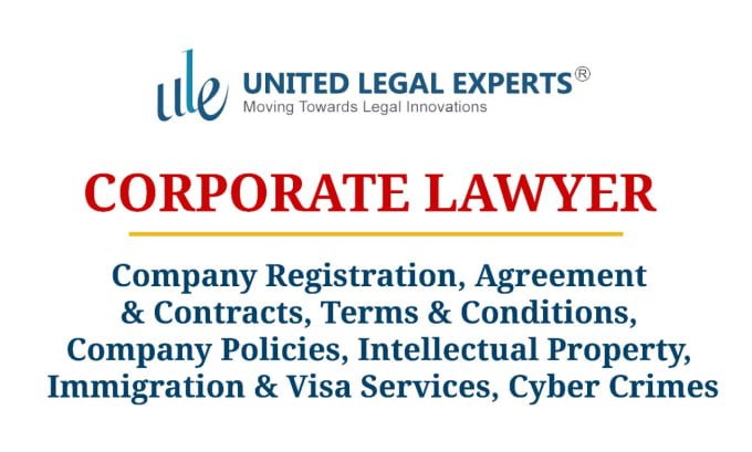 Gig Preview - Be your corporate lawyer