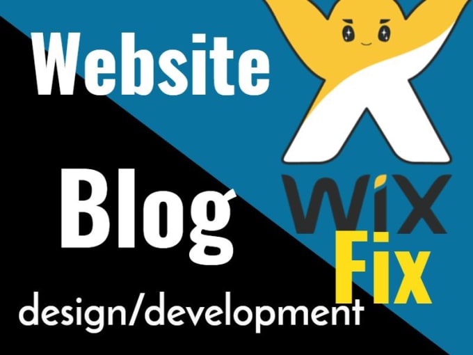 Gig Preview - Fix, design, transfer, migrate wix ecommerce blog website