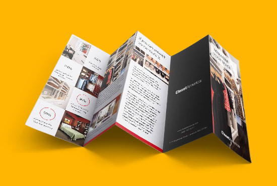 Gig Preview - Design flyer, trifold, bifold brochure, pamphlet or leaflet