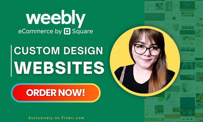 Gig Preview - Develop weebly website design or square online store