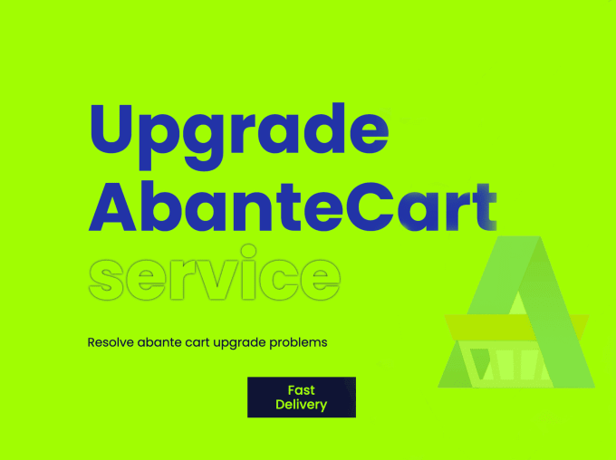 Gig Preview - Upgrade abantecart and resolve upgrade issues effectively