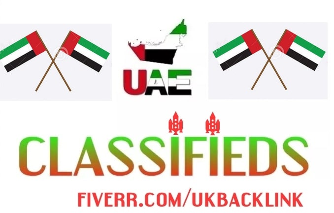 Gig Preview - Manually post 10 high PR uae classifieds for your business