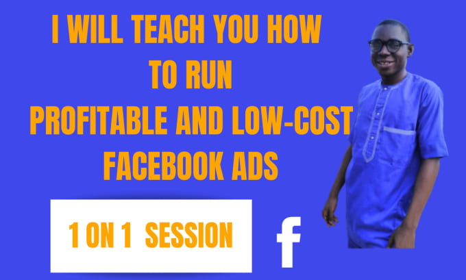 Gig Preview - Teach you how to run a profitable facebook ads