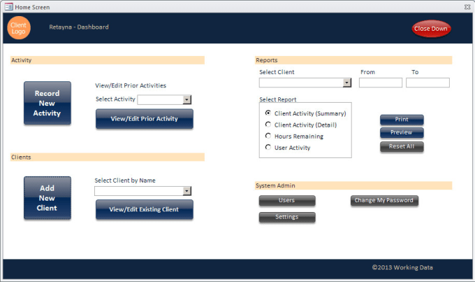 Gig Preview - Create and maintain ms access database