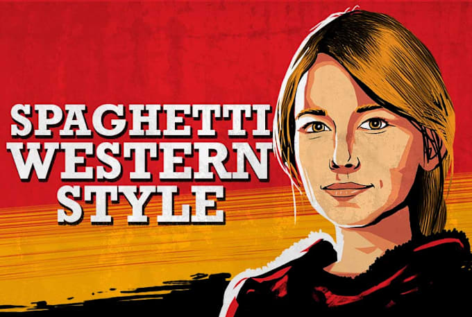 Bestseller - draw you in a classic spaghetti western style