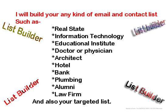 Bestseller - do lead generation to build your prospect email   contact list