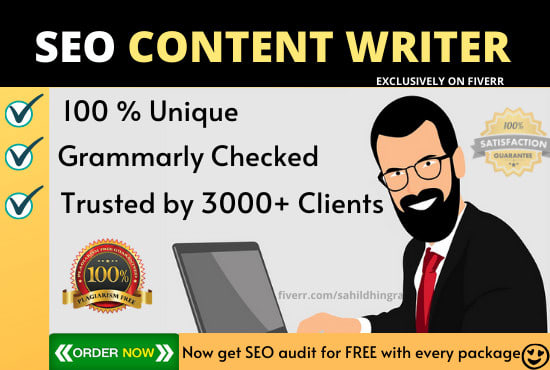 Gig Preview - Be your seo website content writer and do website copywriting