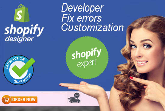 Gig Preview - Create shopify ecommerce store, shopify customization