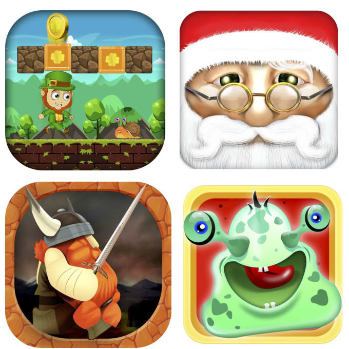 Gig Preview - Create app or game icon  design for ios and android