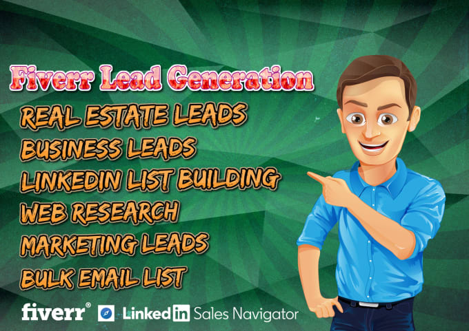 Gig Preview - Do linkedin lead generation for targeted email list building