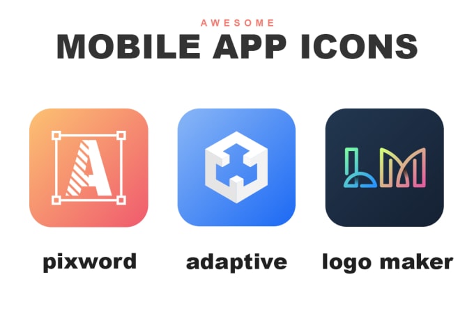 Gig Preview - Design an attractive mobile app icon