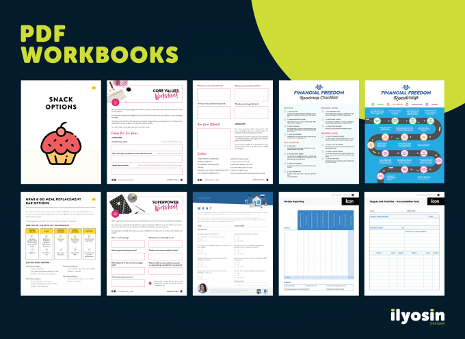 Gig Preview - Design branded PDF workbooks