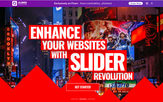 Gig Preview - Create slider revolution, fix revolution slider, wordpress slider