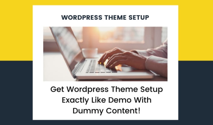 Gig Preview - Setup premium wordpress theme as demo