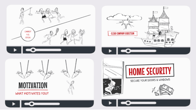 Gig Preview - Create a whiteboard animation explainer video