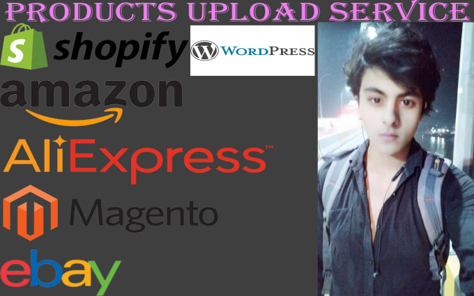 Gig Preview - Upload 100 product to your wordpress, shopify, and any ecommerce website