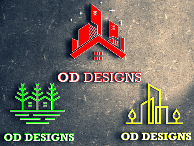 Gig Preview - Do modern real estate, property, construction logo design