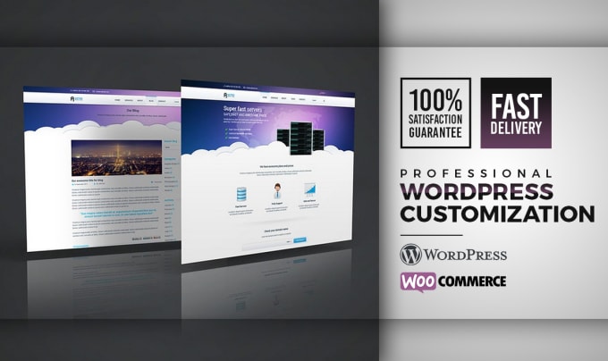 Gig Preview - Configure and customize your wordpress website