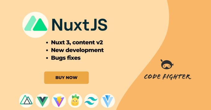 Gig Preview - Create awesome nuxt js app and fix issues