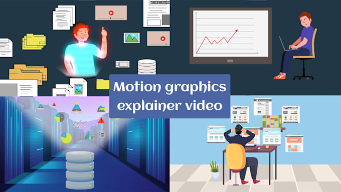 Gig Preview - Create custom motion graphics animations