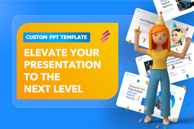 Gig Preview - Design a modern pitch deck powerpoint presentation