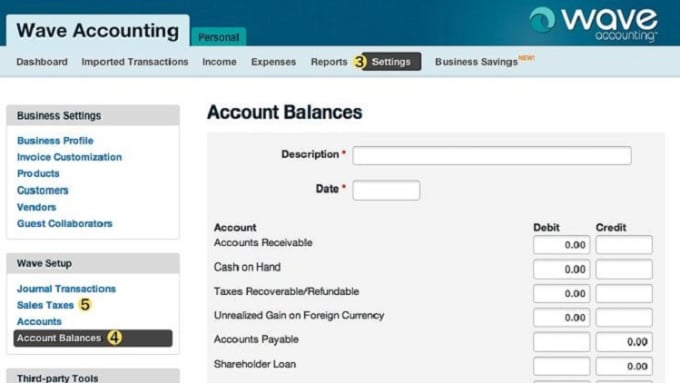 Gig Preview - Manage your wave accounting