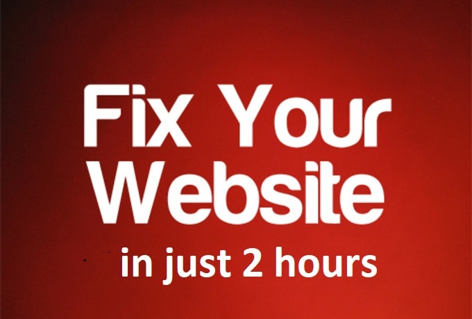 Gig Preview - Fix website html, css, php, laravel issues in 2 hours