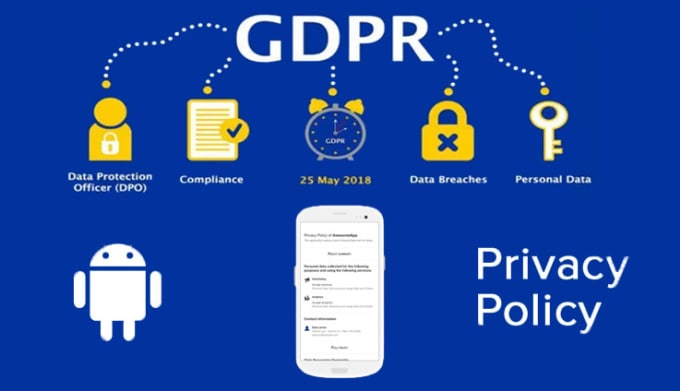 Gig Preview - Create a gdpr privacy policy for your mobile app