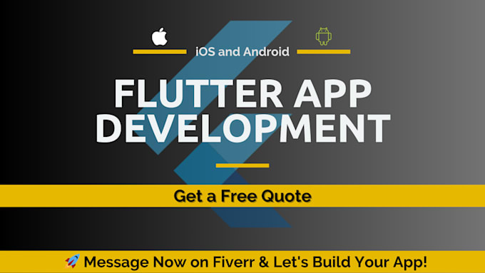 Gig Preview - Be your expert flutter developer